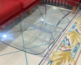 Lucite Coffee Table