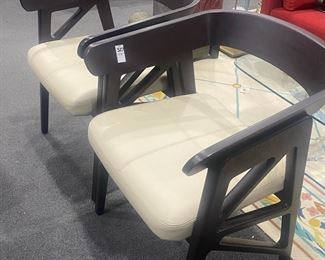 Leather Armchair set designer Adrian Hoyas