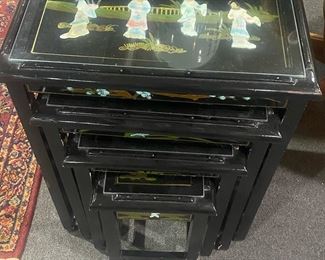 Asian Stacking Tables