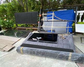 teleivions and bedframes