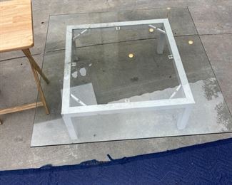 glass table