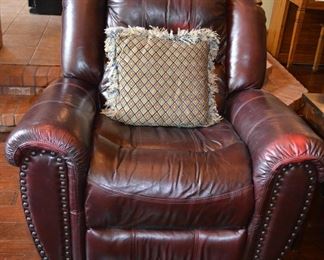 Cheers leather recliner 