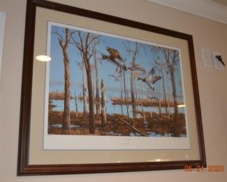 National Wild Turkey Federation-Signed and numbered wildlife print