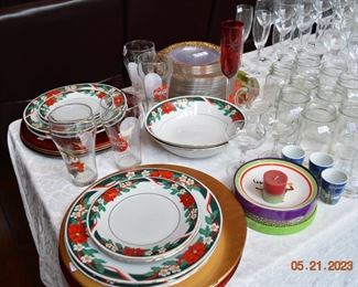 Christmas dishes