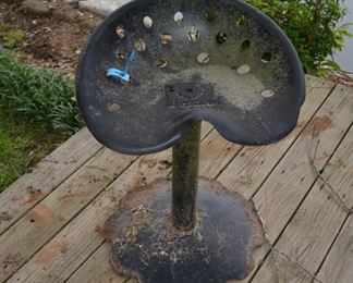 Tractor seat bar stool