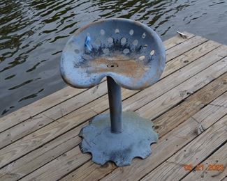 Tractor seat bar stool