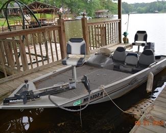 G3 PRO 165 Bass Boat with 40 hp  Yamaha