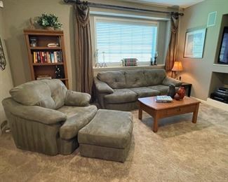 Lower level living area