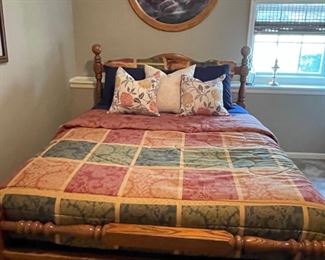 Broyhill Co. Queen Bed