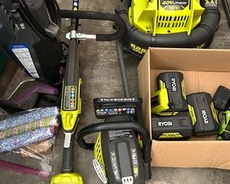 YARD EQUIPMENT-RYOBI