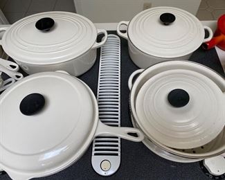 Vintage Le Creuset pots