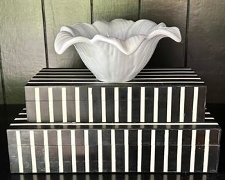 Storage Boxes with MOP Inlay