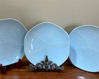 (3) Starfish Plates