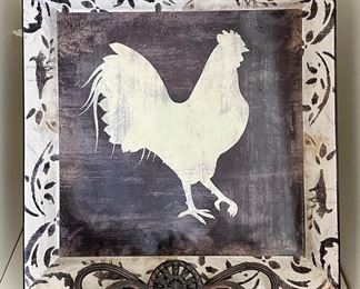 Rooster Serving Tray