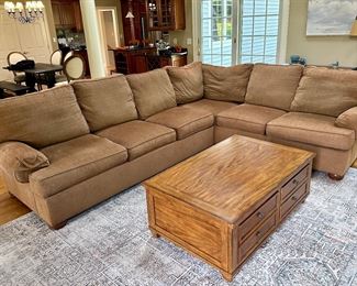 Ethan Allen Sectional Sofa
