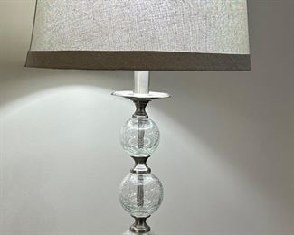 Stacked Glass Ball Lamp