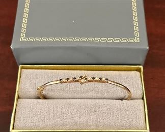 14K & Sapphire Bracelet