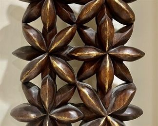Carved Wood Decor