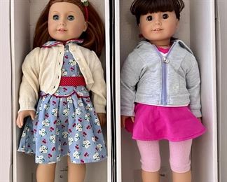 American Girl Dolls (Emily - left)