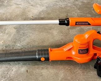 Black & Decker Weed Wacker & Leaf Blower