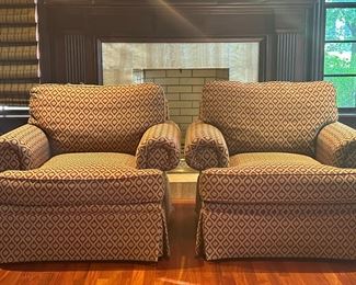 (2) Henredon Armchairs