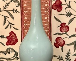 Gumps Celadon Vase