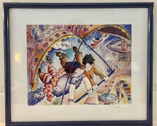 Signed Michel Boulet Print