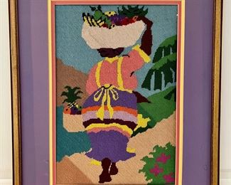 Framed Needlepoint