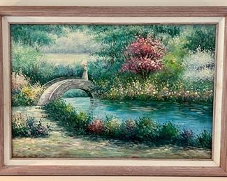 Oil on Canvas, Signed Badall