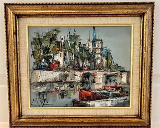 Oil on Canvas, Signed