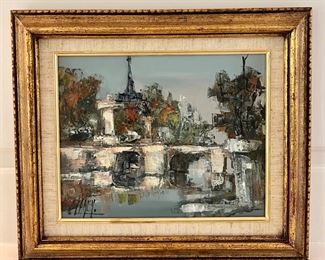 Oil on Canvas, Signed