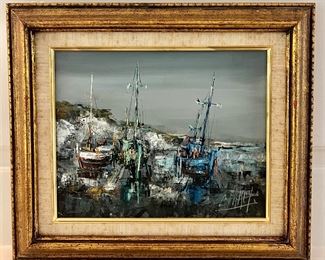 Oil on Canvas, Signed