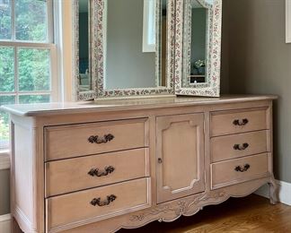 Vintage Bureau with Mirror