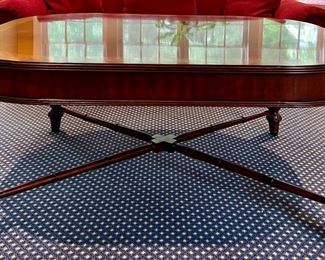 Henredon Banded Coffee Table