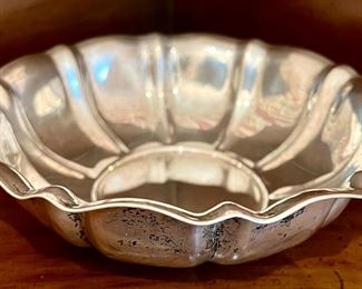 Fisher Sterling Silver Ruffled Bowl