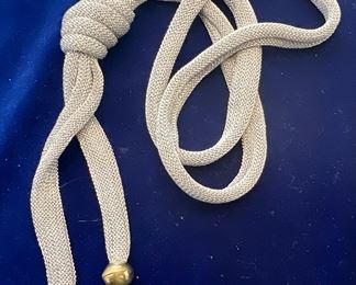 Adami Martucci Sterling Silver Mesh Necklace