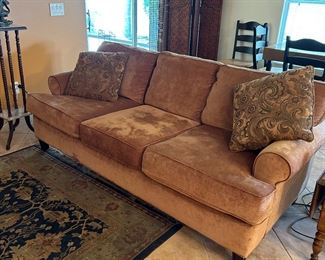 Upholstered Sofa, loose cushions