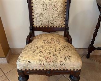 Antique Upholstered Chairs (2)