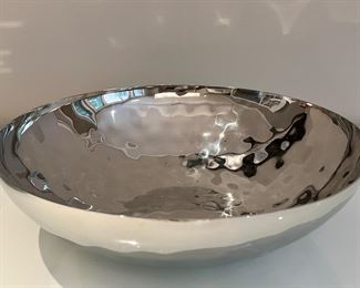 Neiman Marcus Hammered Bowl