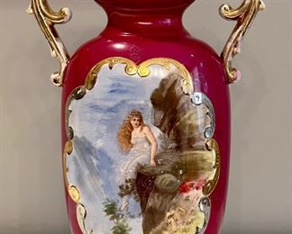 Vintage Hand Painted Vase