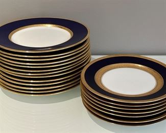 (12) Minton Dinner Plates & (7) Salad Plates