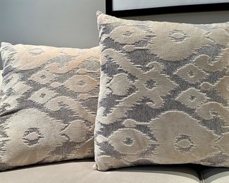 (4) Z Gallerie Down Pillows