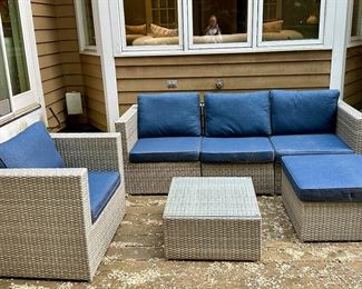 Wicker Patio Set