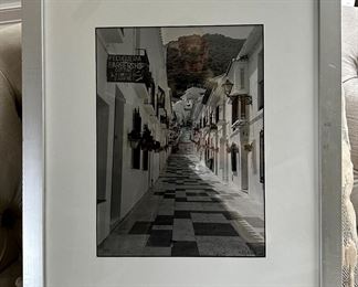 "Barber Shop" Photograph, Signed
