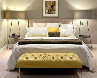 Upholstered King Bed