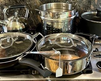 All Clad & Caphalon Pans