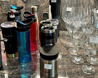 Travel Mugs & Wine Glasses