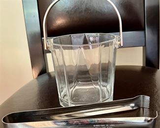 Ice Bucket & Tongs