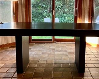 Contemporary Black Kitchen/Dining Table