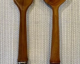 Serving Set with Silver Handles